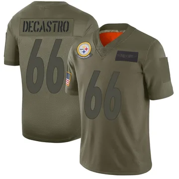 Men's David DeCastro Pittsburgh Steelers Nike Limited 2019 Salute to Service Jersey - Camo