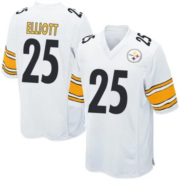 Men's DeShon Elliott Pittsburgh Steelers Nike Game Jersey - White