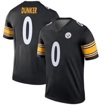 Men's Gennings Dunker Pittsburgh Steelers Nike Legend Jersey - Black