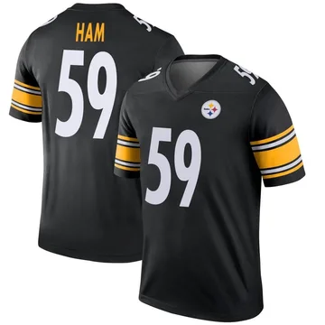 Men's Jack Ham Pittsburgh Steelers Nike Legend Jersey - Black