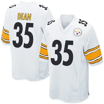 Men's Jamel Dean Pittsburgh Steelers Nike Game Jersey - White