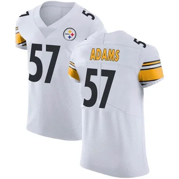 Men's Montravius Adams Pittsburgh Steelers Nike Elite Vapor Untouchable Jersey - White
