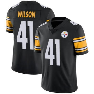 Men's Payton Wilson Pittsburgh Steelers Nike Limited Team Color Vapor Untouchable Jersey - Black