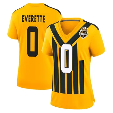 Women's Daylen Everette Pittsburgh Steelers Nike Game Alternate 1933 Throwback Jersey - Gold