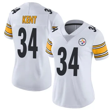 Women's Donte Kent Pittsburgh Steelers Nike Limited Vapor Untouchable Jersey - White