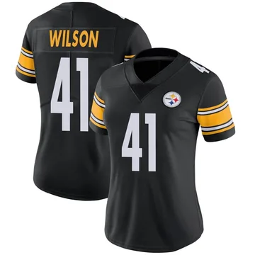 Women's Payton Wilson Pittsburgh Steelers Nike Limited Team Color Vapor Untouchable Jersey - Black