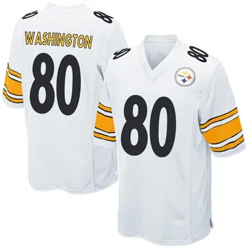 Youth Darnell Washington Pittsburgh Steelers Nike Game Jersey - White