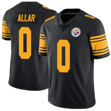Youth Drew Allar Pittsburgh Steelers Nike Limited Color Rush Jersey - Black