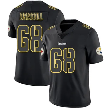 Youth Jack Driscoll Pittsburgh Steelers Nike Limited Jersey - Black Impact